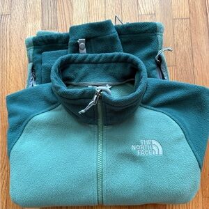 The North Face Two-Tone Teal Fleece Jacket